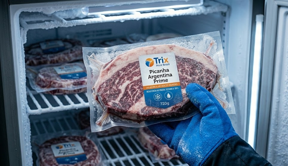 Etiquetas para carnes congeladas