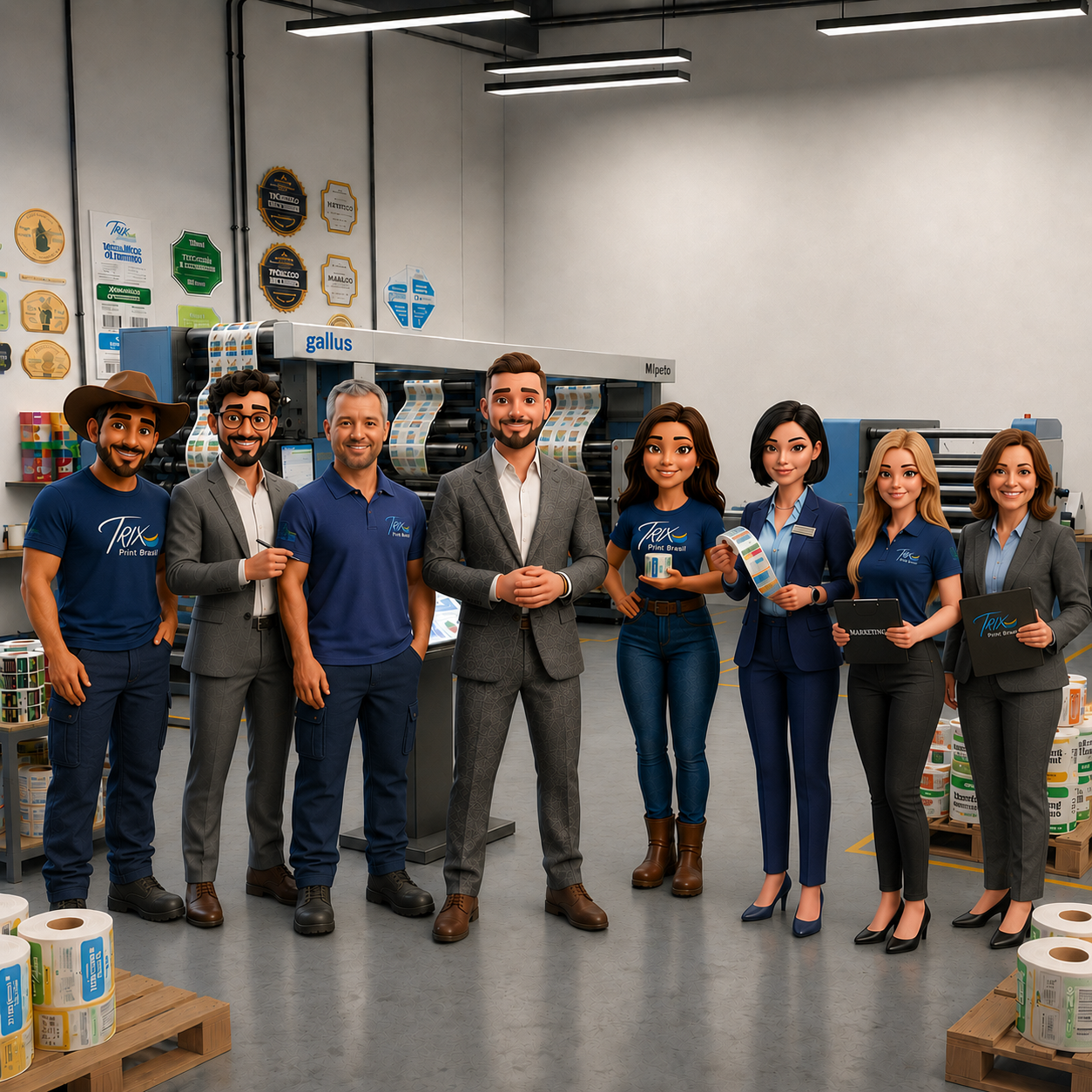 Equipe Trix Print Brasil