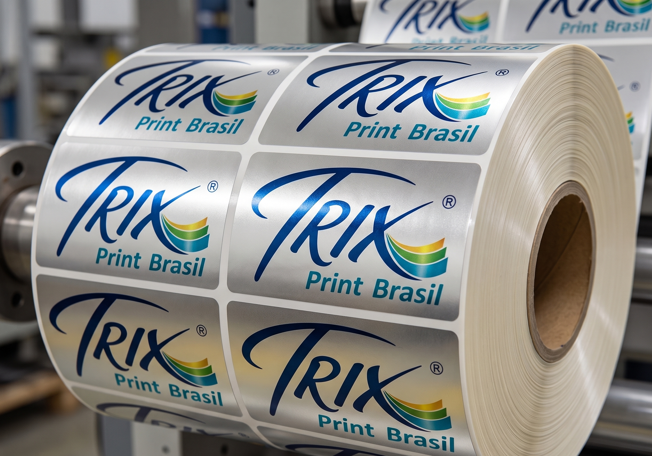 Rolo de Rótulos Trix Print Brasil